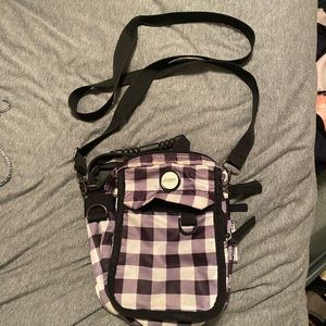 Samoset checkered crossbody bag